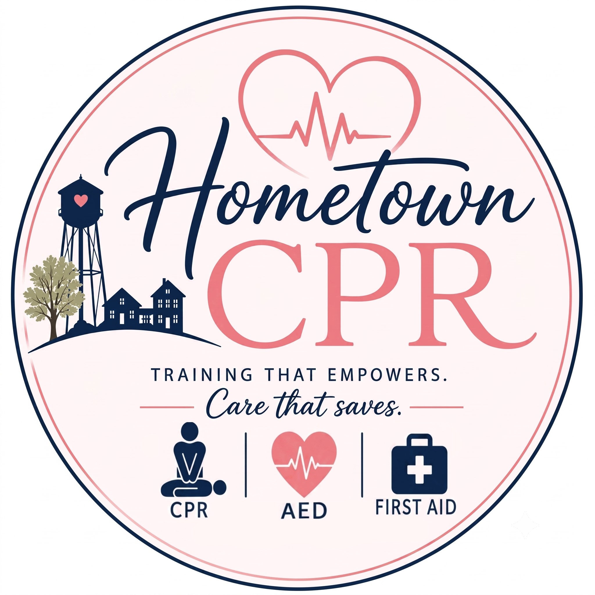 Hometown CPR Logo